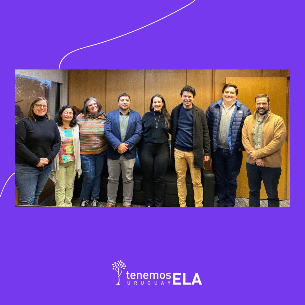 En el marco del mes de la ELA, visitamos el Parlamento nacional